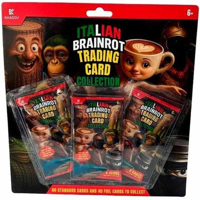 Picture of Italian Brainrot trading card booster pack