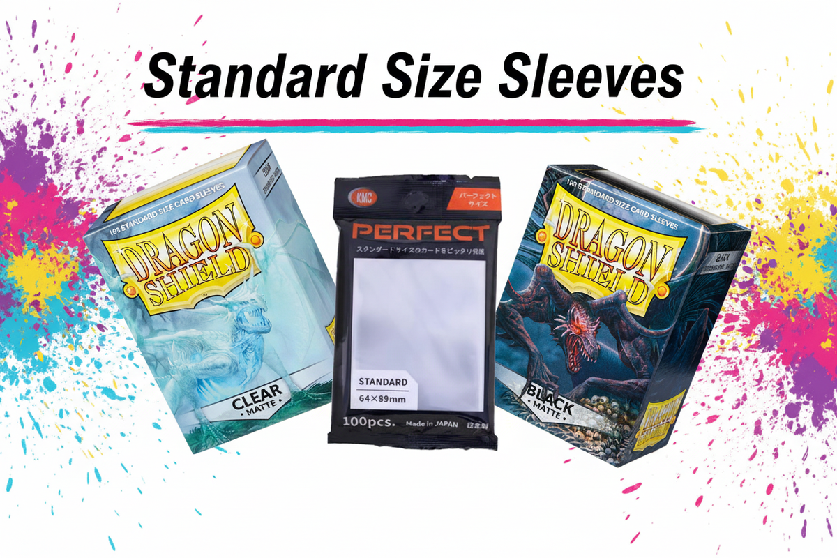 Standard Size Sleeves Collection Banner