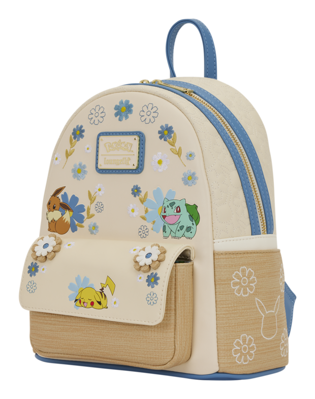 Loungefly Pokemon Floral Mini Backpack