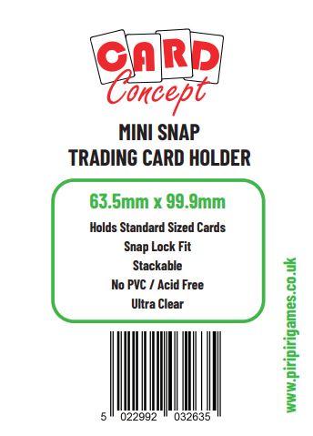 Card Concept Mini Snap Card Holder
