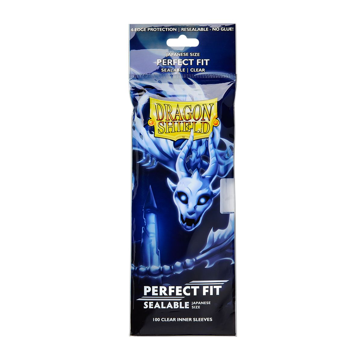 Dragon Shield Japanese Size Perfect Fit Sealable Inner Sleeves – Clear (100pk)