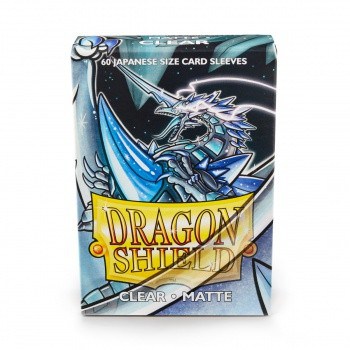 Dragon Shield Small Size Matte Clear Sleeves (60)