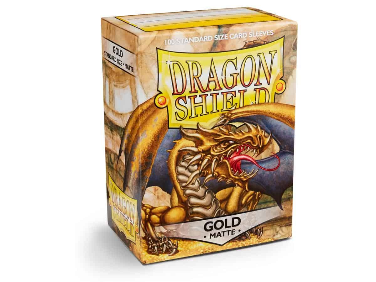 Dragon Shield Standard Matte Gold Sleeves (100pk)