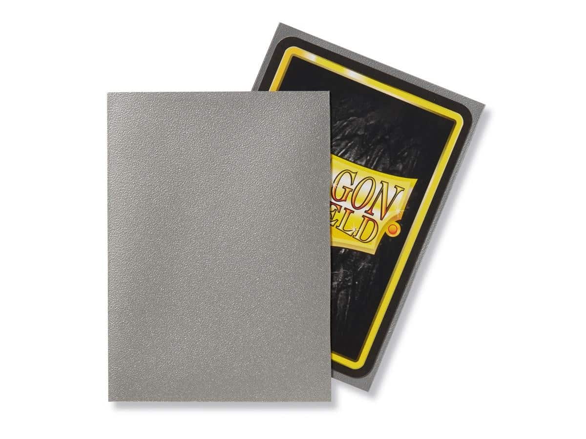 Dragon Shield Standard Matte Silver Sleeves (100)