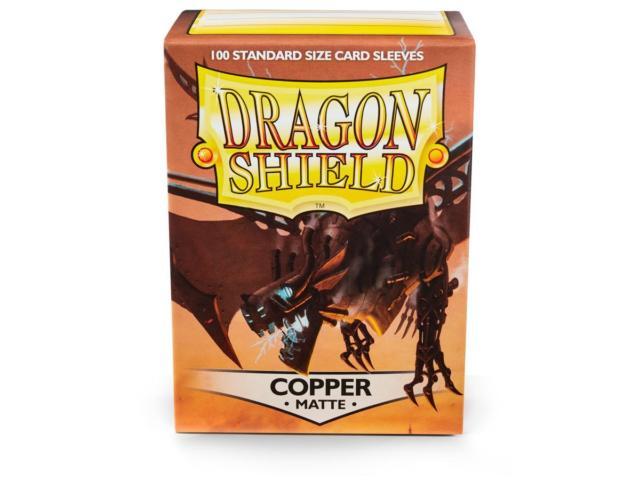 Dragon Shield Standard Matte Sleeves – Copper (100pk)