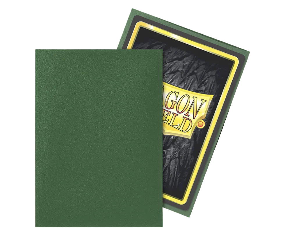 Dragon Shield Standard Matte Forest Green Sleeves (100)