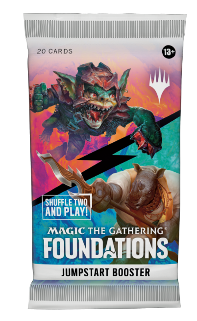 Magic The Gathering - Foundations Jumpstart - 1 x Booster Pack