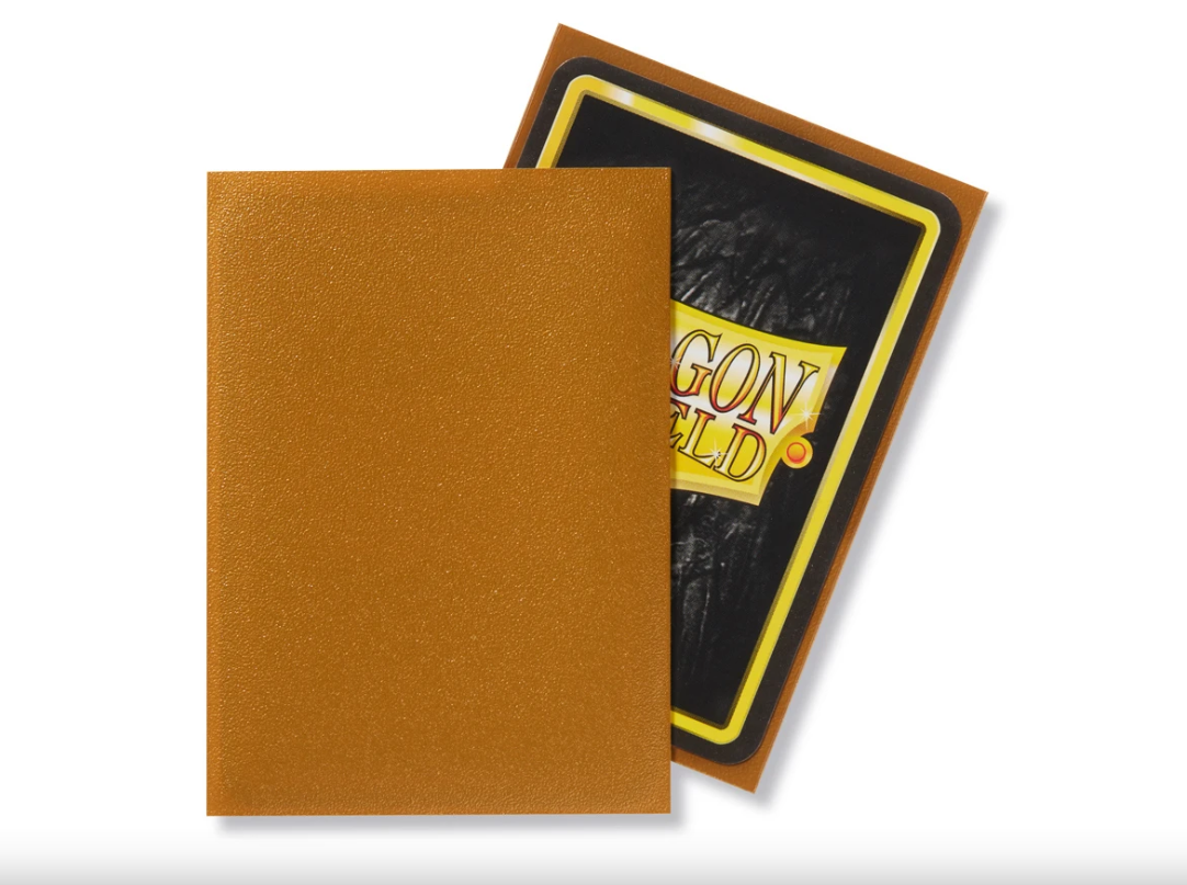 Dragon Shield Standard Matte Gold Sleeves (100pk)