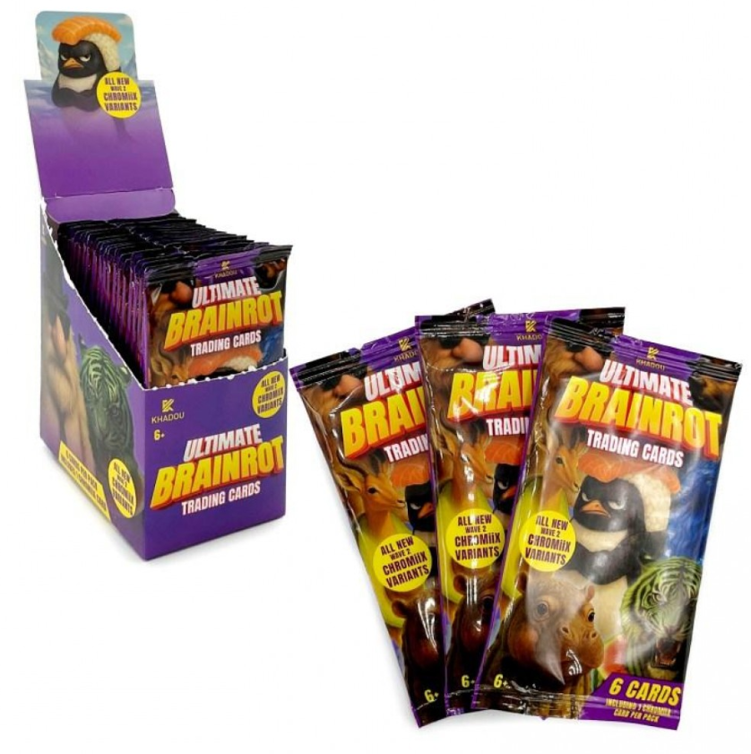 Italian Brainrot Trading Cards Wave 2 Booster Box | 24 Packs – Barely ...