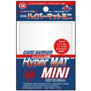 KMC Small Sleeves – Hyper Matt White (60pk)