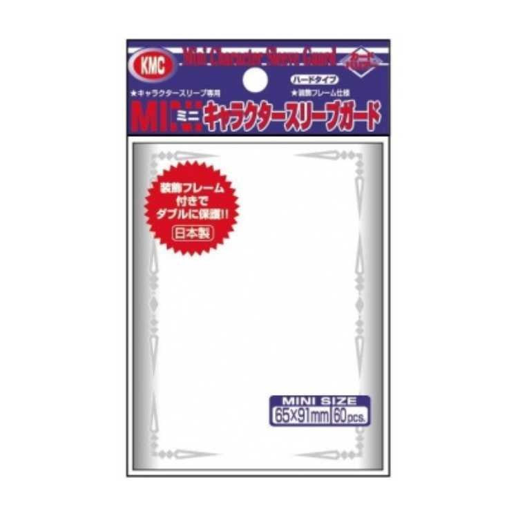 KMC Small Size Character Guard Clear with Florals Oversleeves (60)