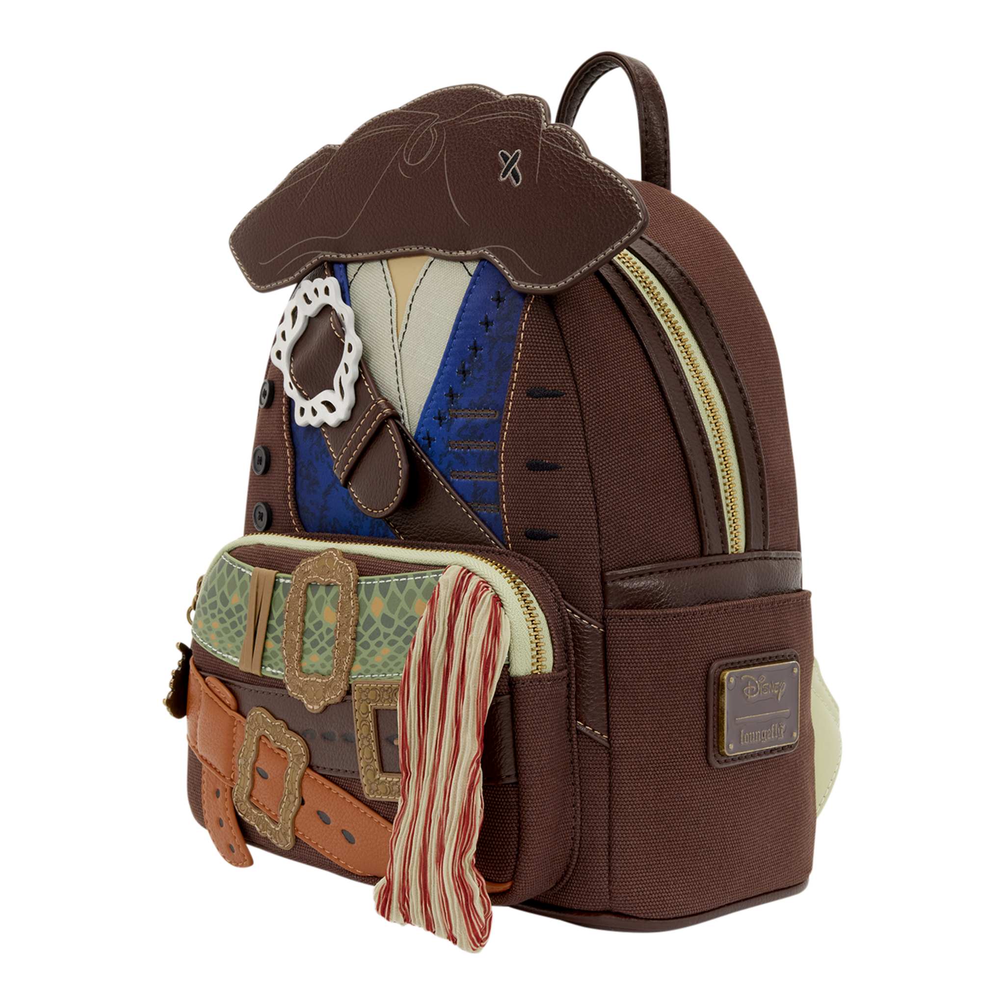 Loungefly Jack Sparrow Cosplay Mini Backpack