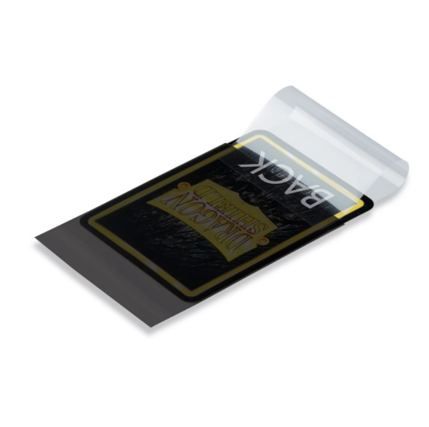 Dragon Shield Standard Perfect Fit Sealable Sleeves - Smoke (100 Sleeves)