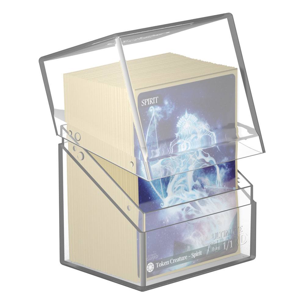 Ultimate Guard Boulder 80+ Deck Box - Clear