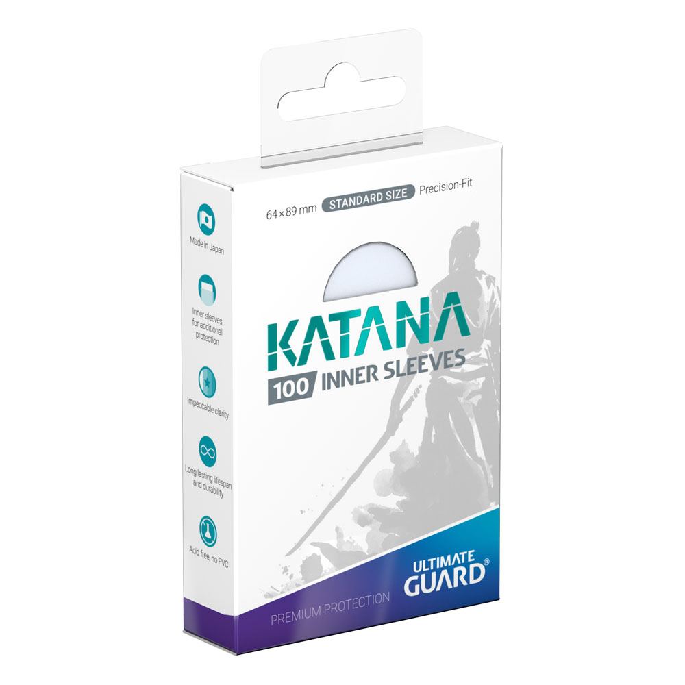 Ultimate Guard Katana Inner Sleeves - Standard Size (100 Sleeves)