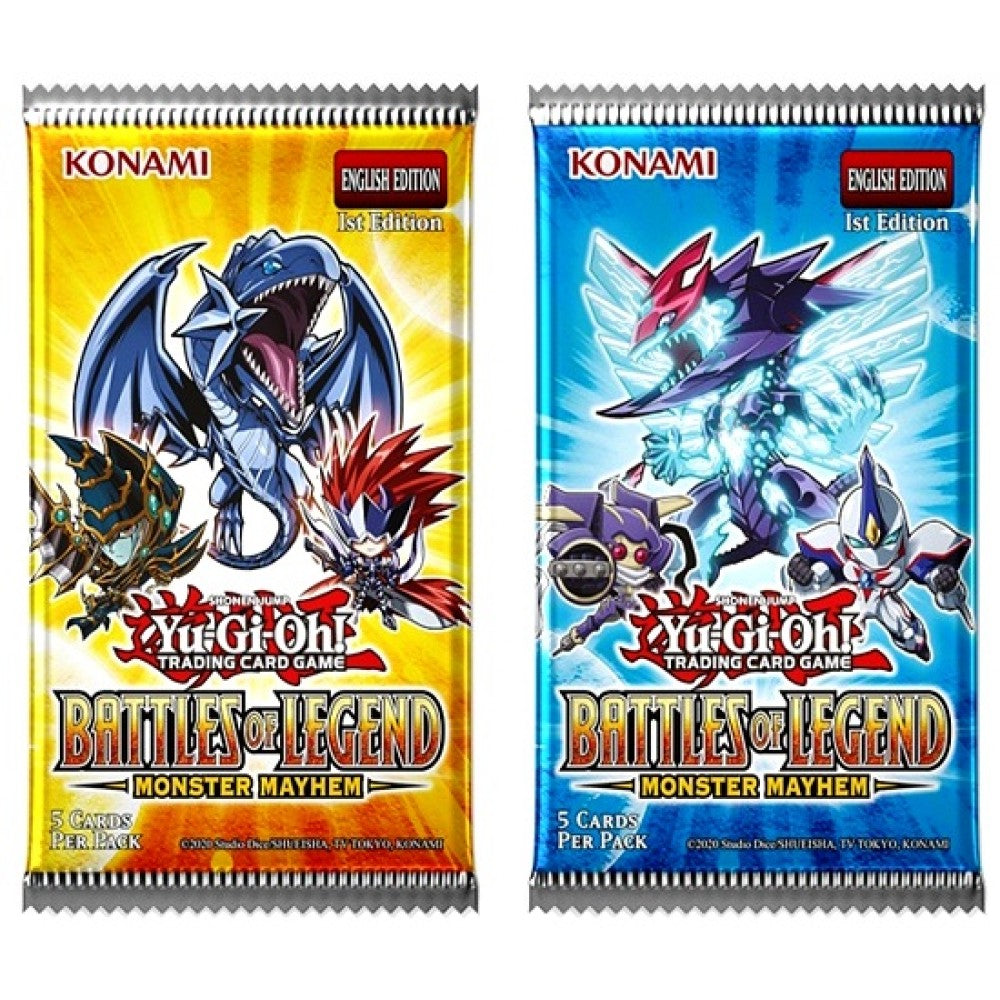 Yu-Gi-Oh - Battles of Legend: Monster Mayhem - 1 x Booster Pack