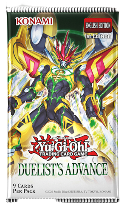 Konami Yu-Gi-Oh! Trading Card Game Duelist's Advance packaging with characters and branding.