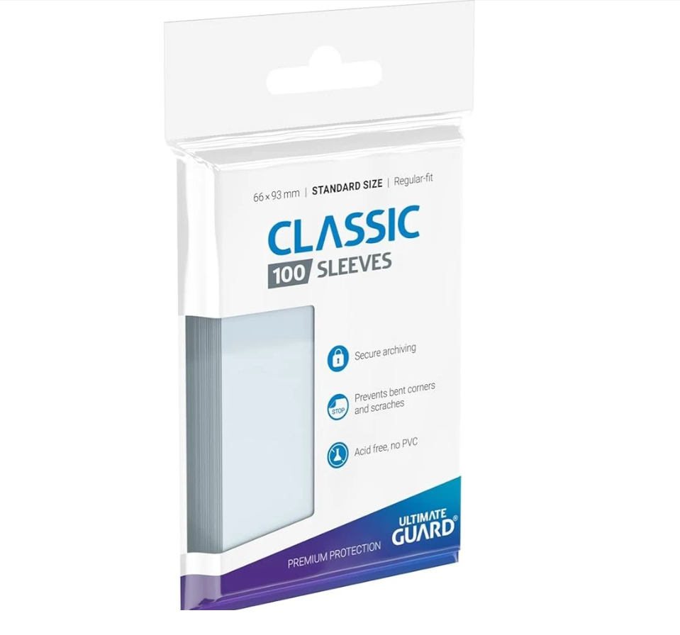 Ultimate Guard Classic Sleeves - Standard Size (100 Sleeves)