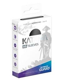 Ultimate Guard Katana sleeves Japanese Size Black 60 pack
